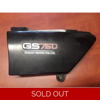 1977-79 Suzuki GS750 Left Side Cover 47211-45000